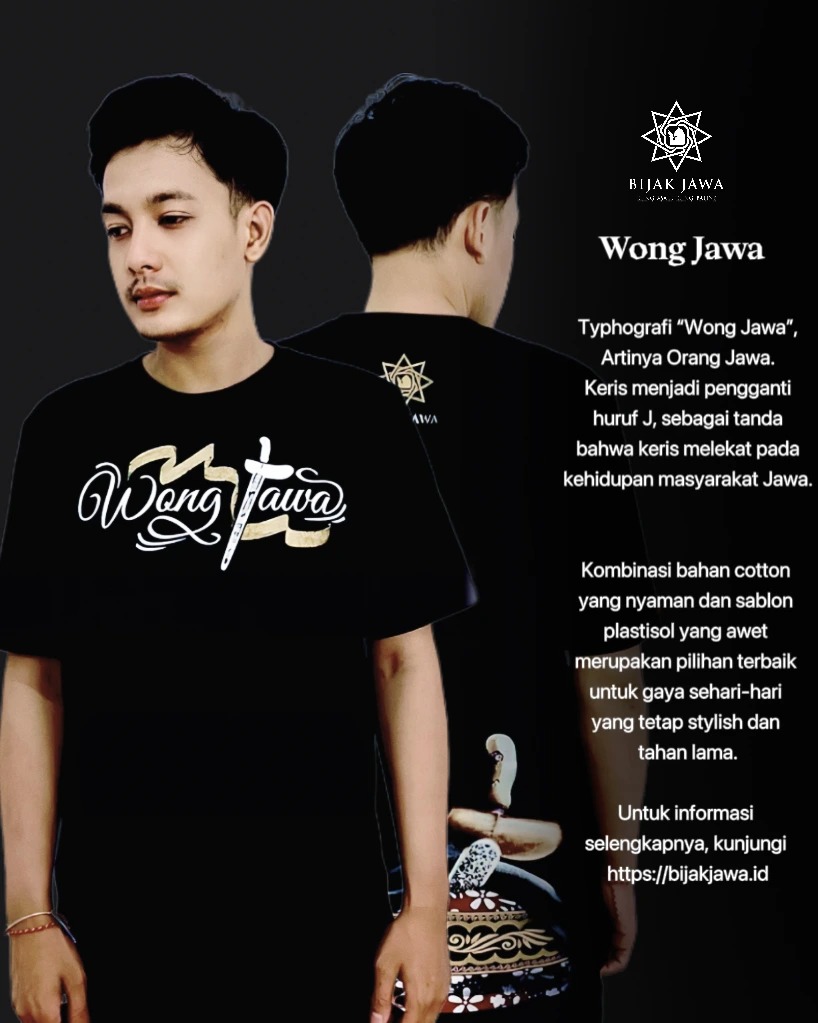 Filosofi Bahasa Jawa: Di Balik Typografi Kaos Wong Jawa Filosofi Bahasa Jawa: Di Balik Typografi Kaos Wong Jawa