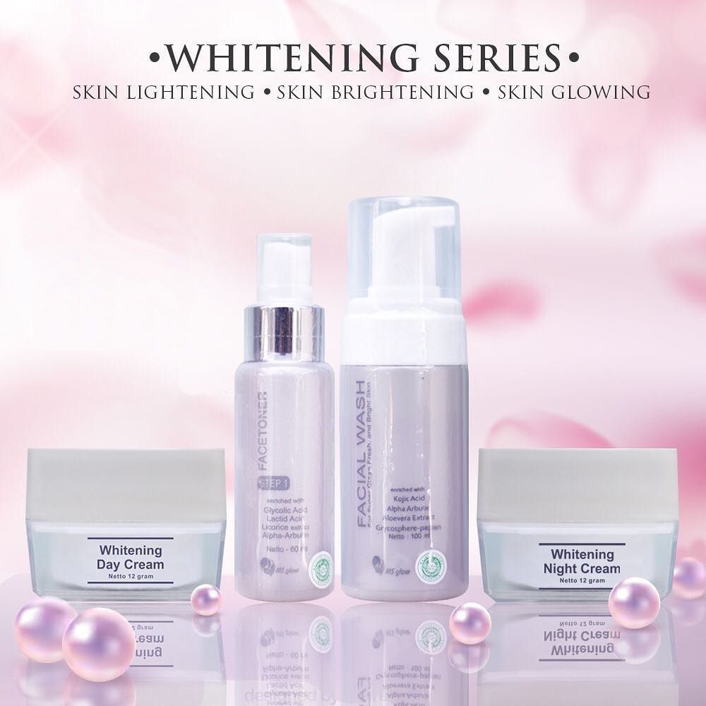 Cara Pemakaian Ms Glow Whitening Series Cara Pemakaian Ms Glow Whitening Series