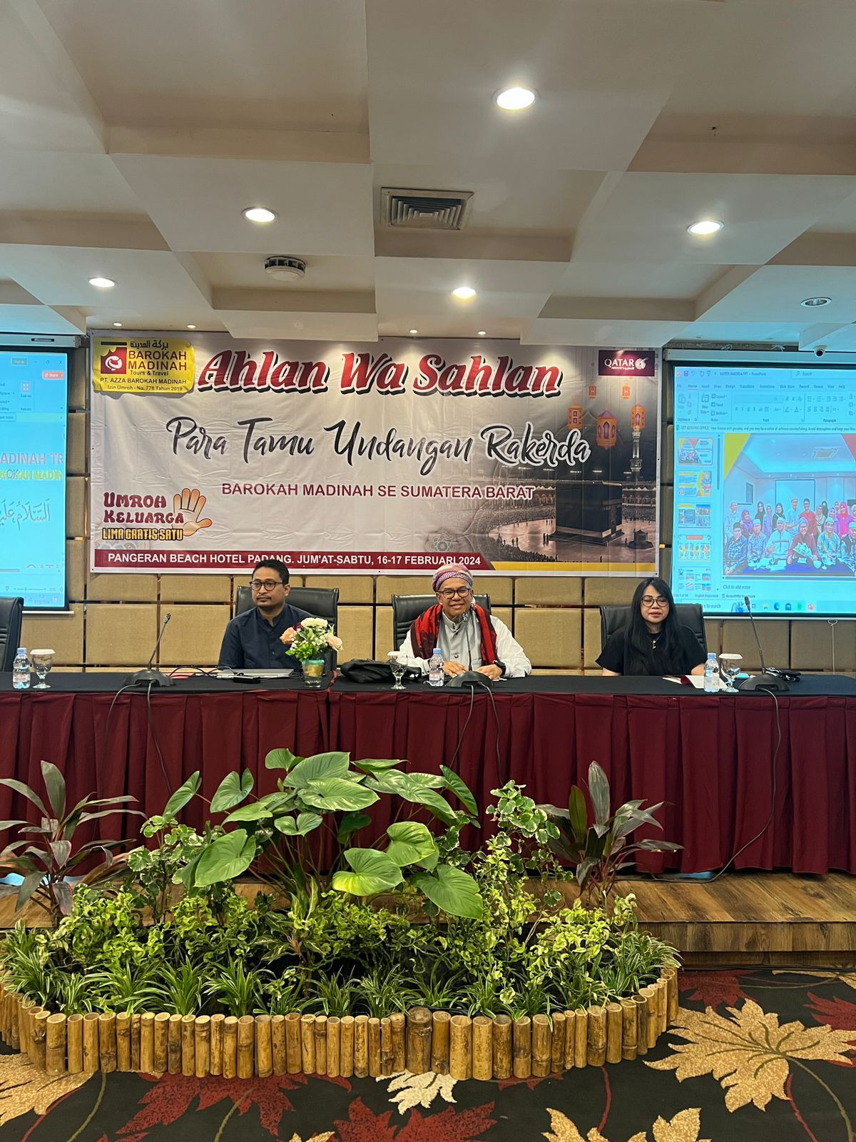 Barokah Madinah Travel Gelar Rakerda & Rakernas 2024 di Tiga Kota Barokah Madinah Travel Gelar Rakerda & Rakernas 2024 di Tiga Kota