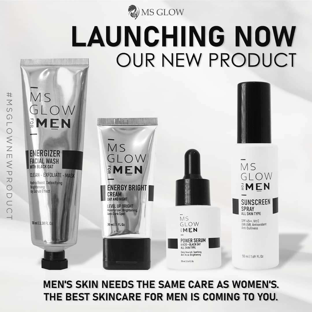 MS Glow For Men: Paket Skincare Khusus Pria MS Glow For Men: Paket Skincare Khusus Pria