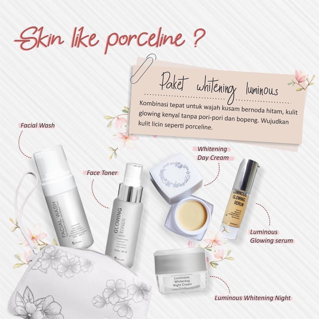 Paket MS Glow Luminous Super: Atasi 3 Masalah Wajah Sekaligus! Paket MS Glow Luminous Super: Atasi 3 Masalah Wajah Sekaligus!