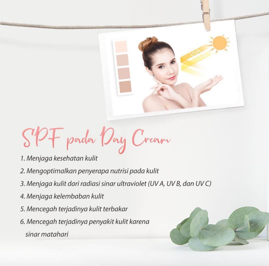 Apakah Day Cream MS Glow ber SPF ? Apakah Day Cream MS Glow ber SPF ?