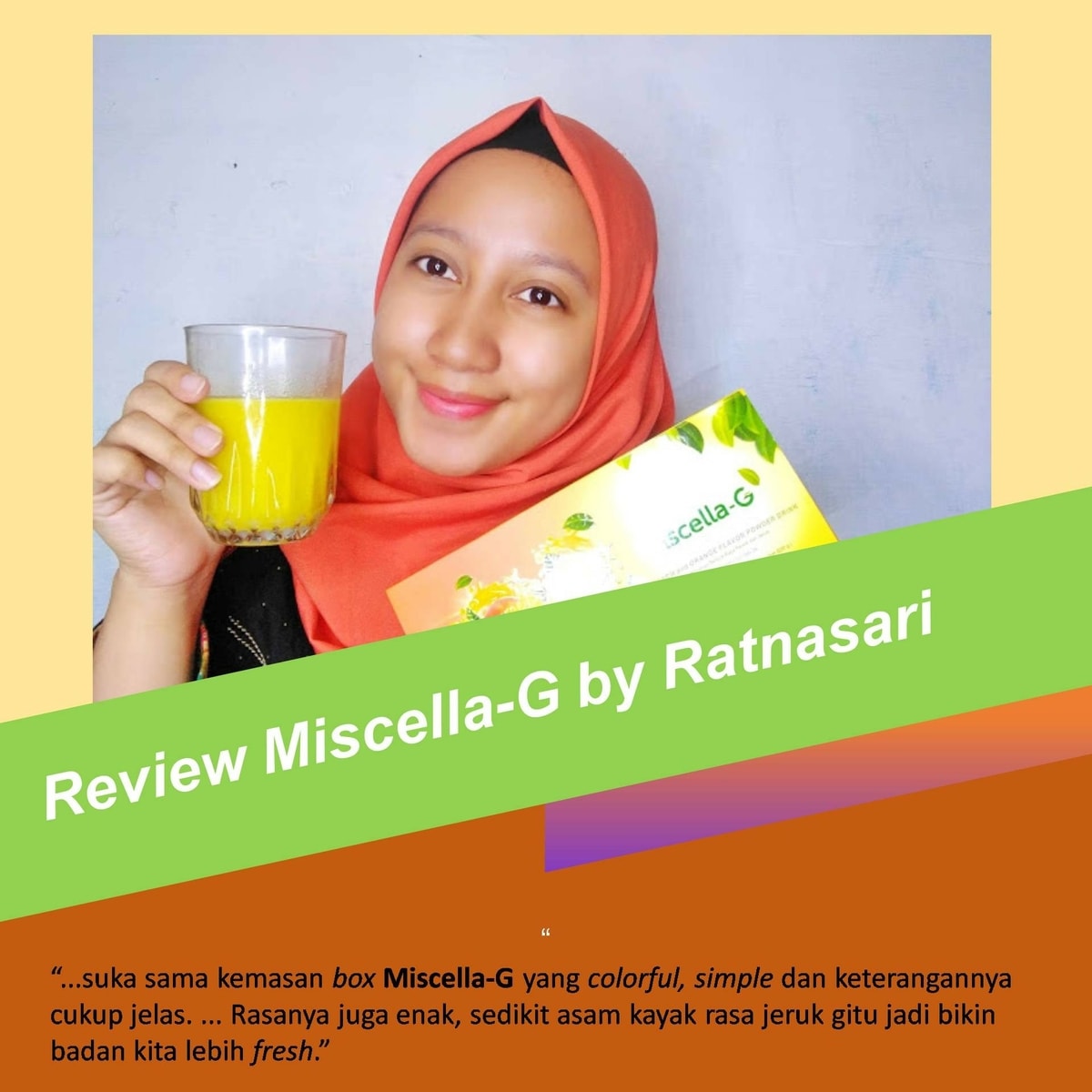 Review Miscella-G: Testimoni Konsumen Minuman Kolagen Terbaik Saat Ini Review Miscella-G: Testimoni Konsumen Minuman Kolagen Terbaik Saat Ini