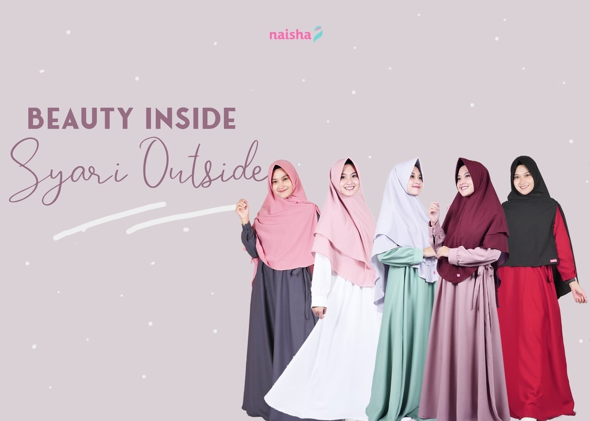 Gamis Syari Callista Dress: Syari Outside, Beauty Inside Gamis Syari Callista Dress: Syari Outside, Beauty Inside