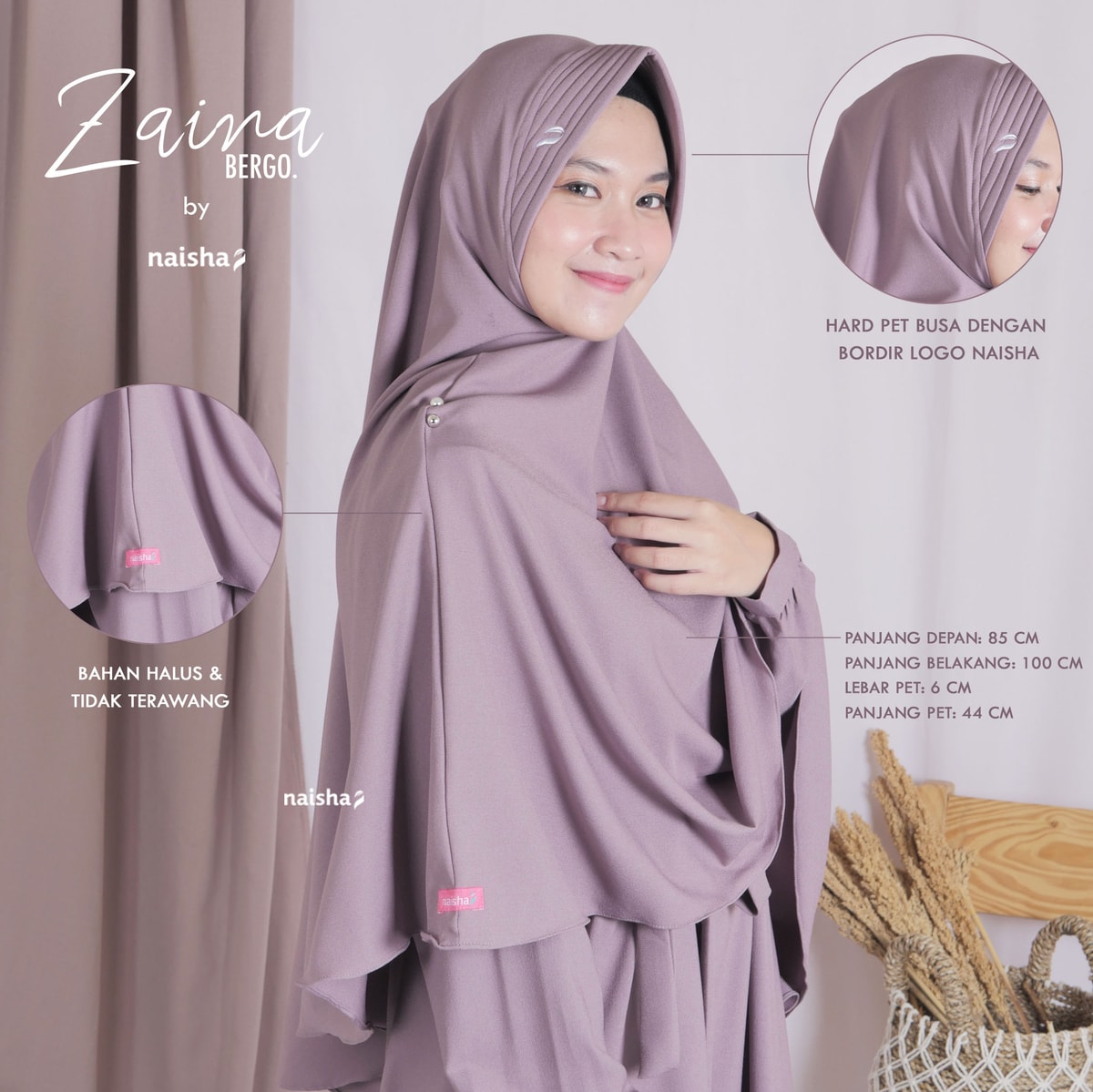 Bergo, Jilbab Simple Langsung Slup! Bergo, Jilbab Simple Langsung Slup!