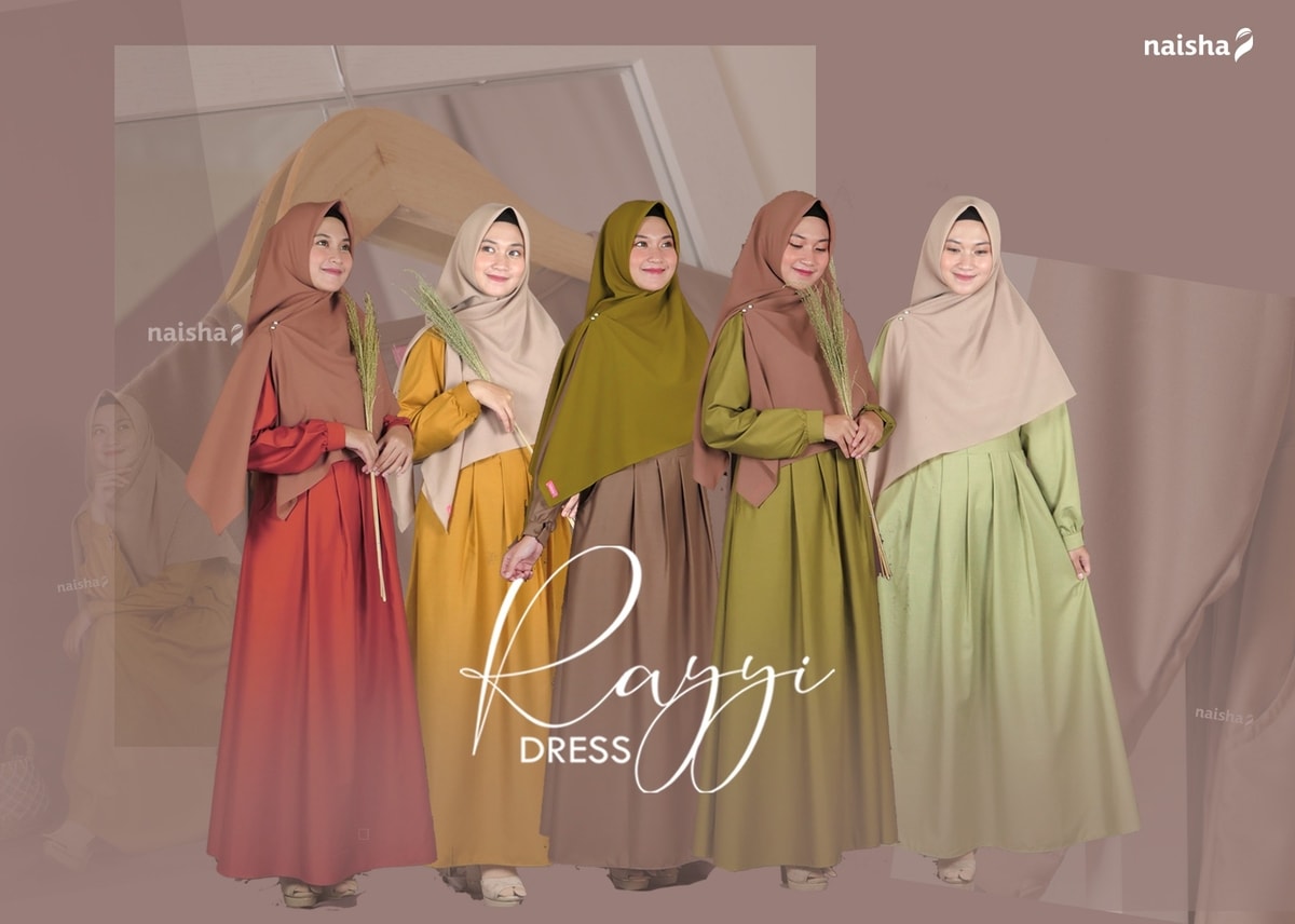 Gamis Naisha Hadir dengan Nuansa Earth Tone Gamis Naisha Hadir dengan Nuansa Earth Tone