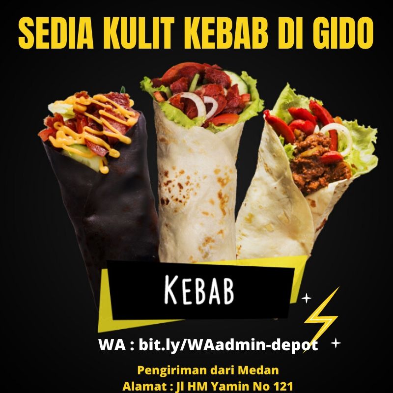 Sedia Kulit Kebab di Gido Pengiriman asal Medan Sedia Kulit Kebab di Gido Pengiriman asal Medan