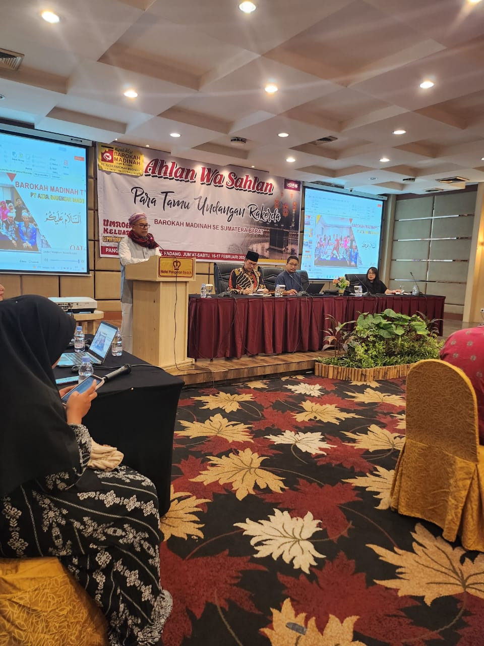 Suasana Rakerda di Padang.
