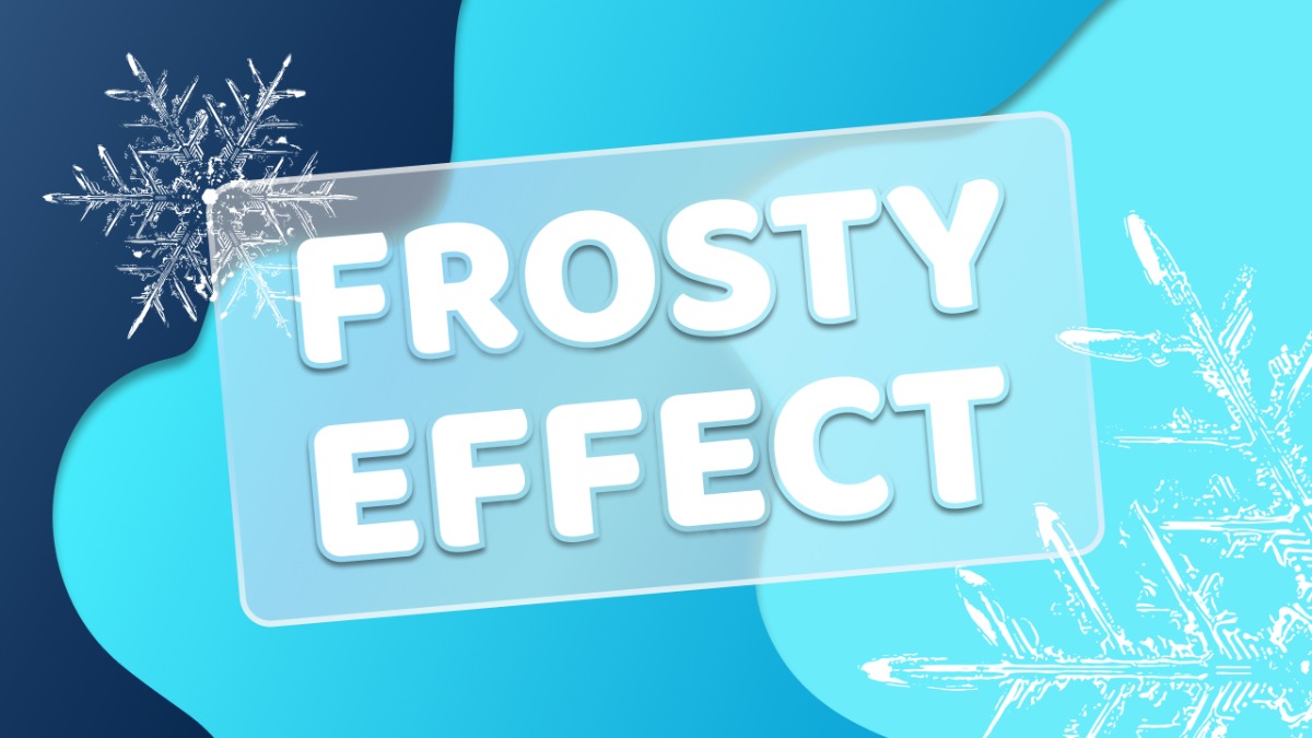 Frosty Effect untuk Mempercantik Landing Page