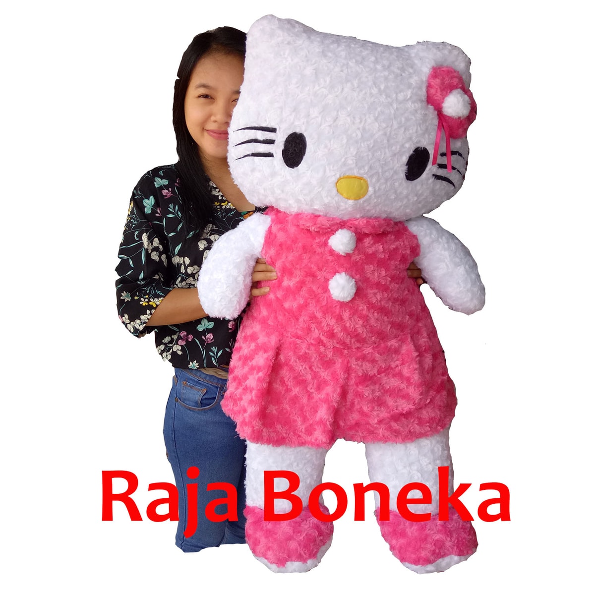  Boneka  Hello  Kitty  Besar Jumbo 1 Meter 