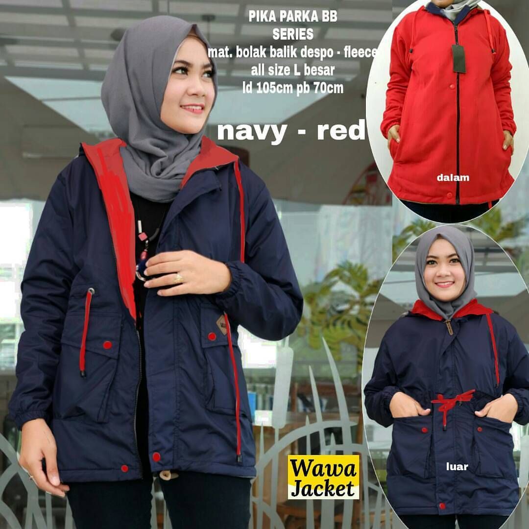 BEST SELLER JAKET  PARKA  BOLAK  BALIK 