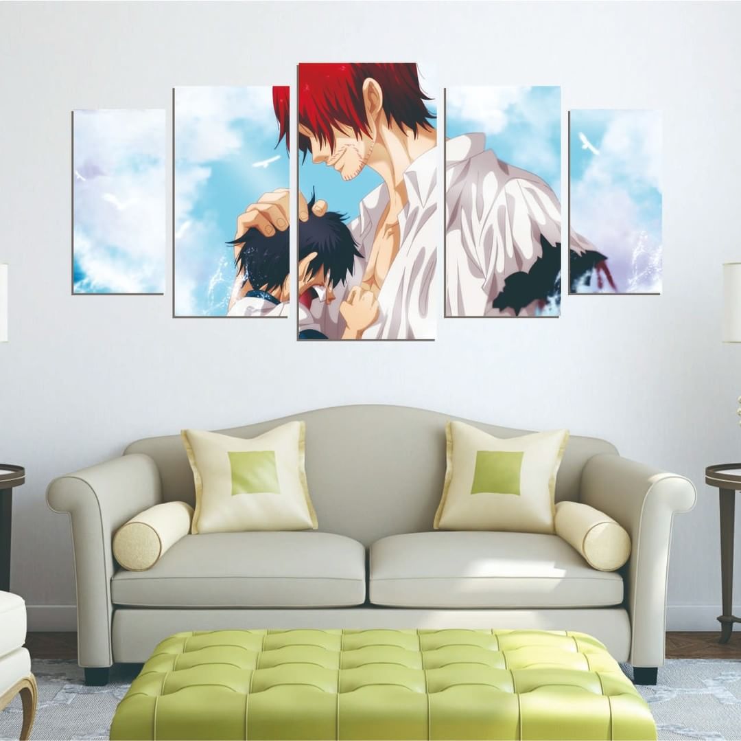 Jual Hiasan Dinding  Wall Art Anime One  Piece  OP07