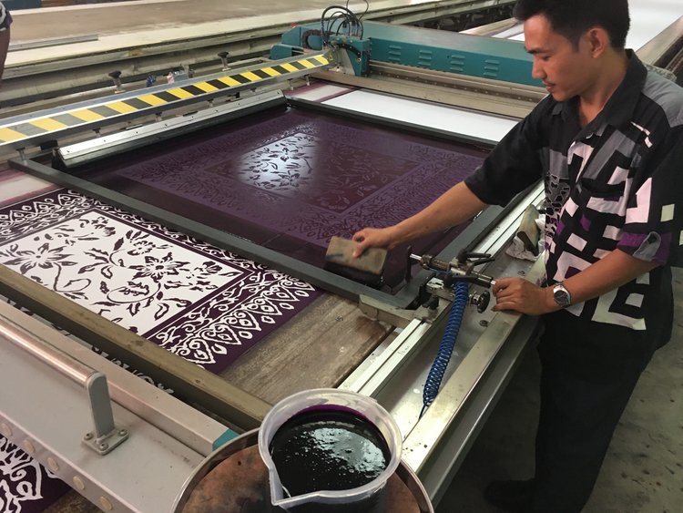 Cara membedakan batik  cap  dan batik  printing