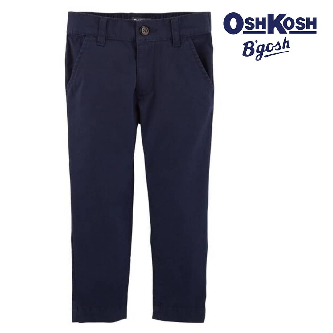  Celana  Panjang  OshKosh  Flat Front Navy SW 20042