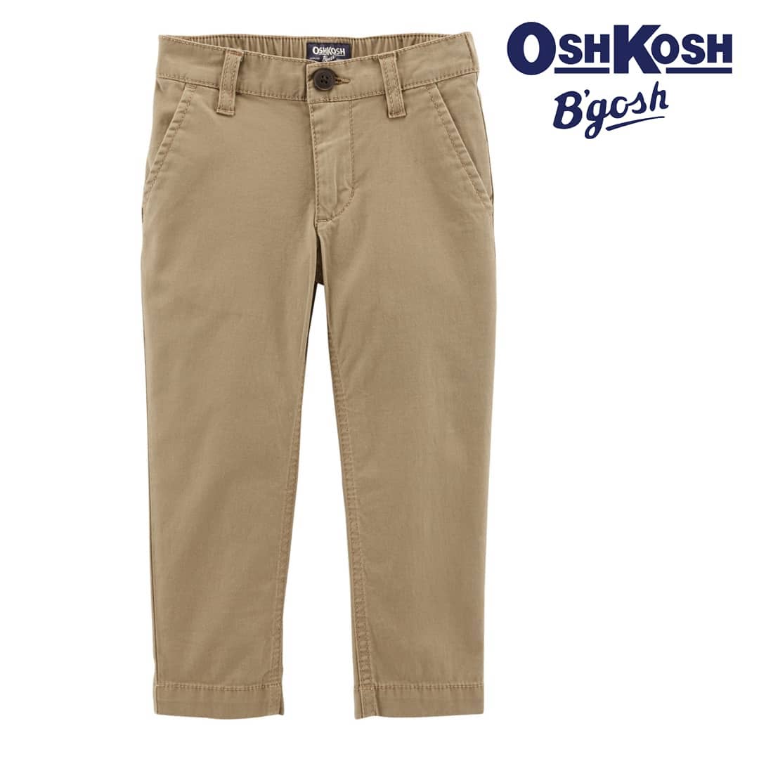  Celana  Panjang  OshKosh  Flat Front Brown 20042