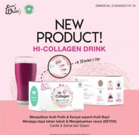 Perbedaan Everwhite Hi Collagen Asli Dan Palsu - Tips