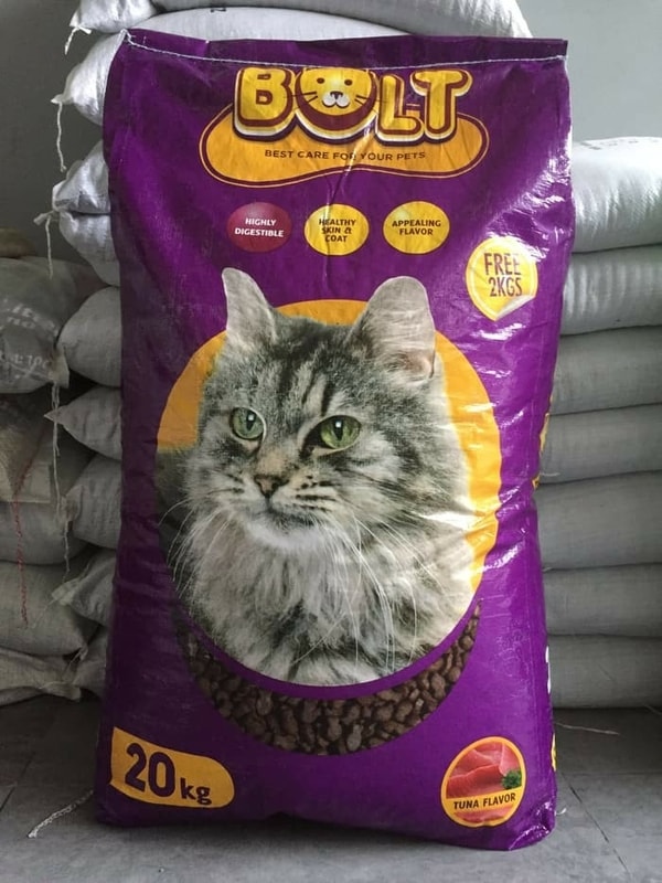 Makanan Kucing Bolt 20kg 20 Kg Cat Food Karungan Zak