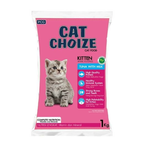 Makanan Anak Kucing Cat Choize Kitten 1 Kg 1kg Choice Choise Kering