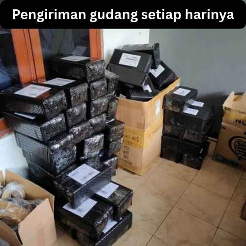 Pengiriman gudang setiap harinya
