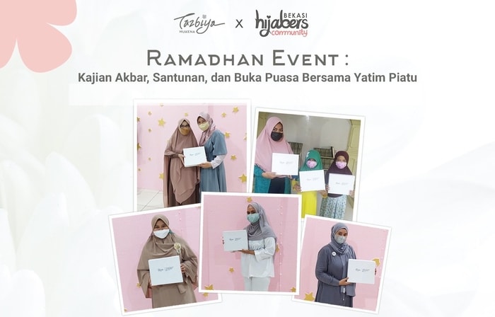 Highlight Event Ramadan: Kajian Akbar & Charity Mukena Tazbiya x Hijabers Community Bekasi