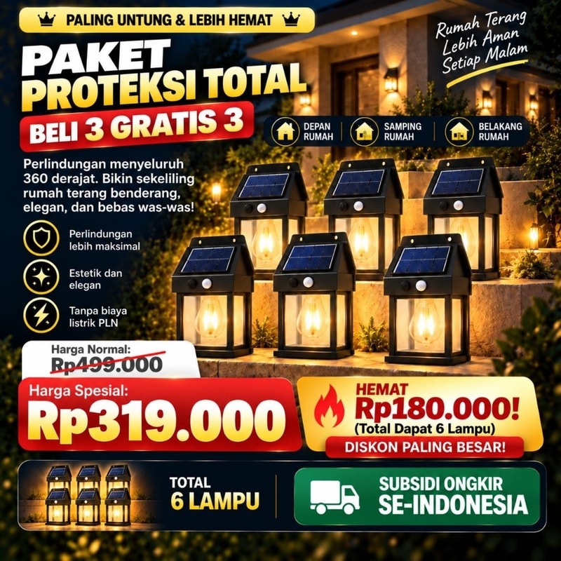 Paket Proteksi Total Solar Light beli 3 gratis 3