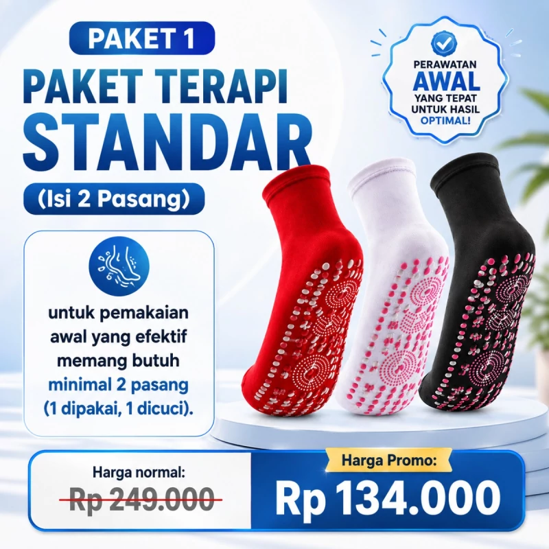 Paket Terapi Standar isi 2 pasang, harga promo Rp134.000