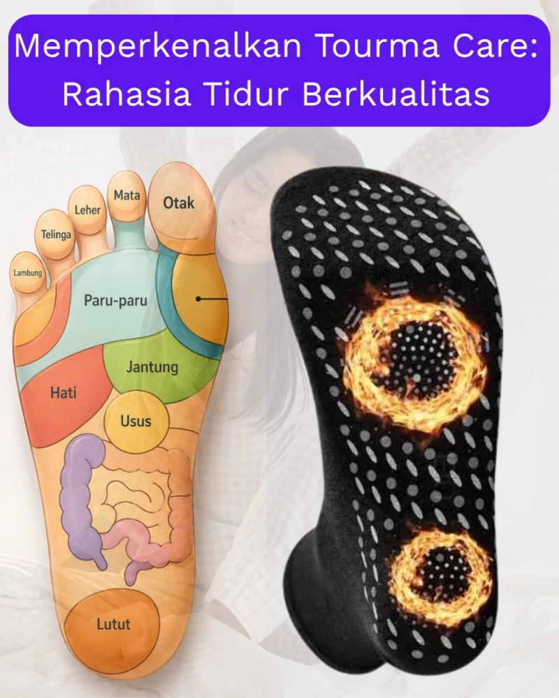 Pengenalan Tourma Care dan titik penting pada telapak kaki
