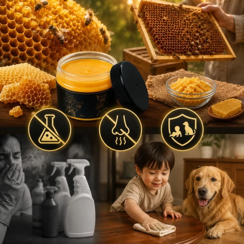Beepromax berbahan lilin lebah alami dan aman