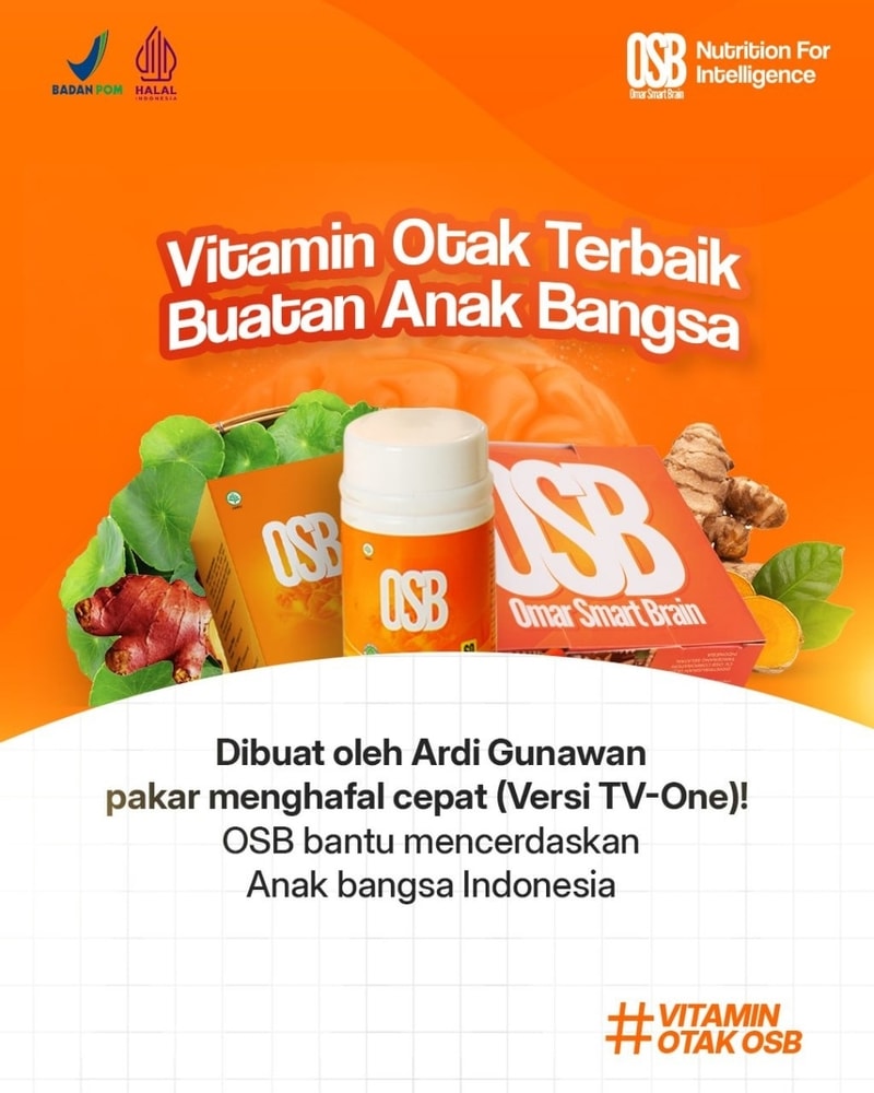 vitamin otak terbaik buatan anak bangsa