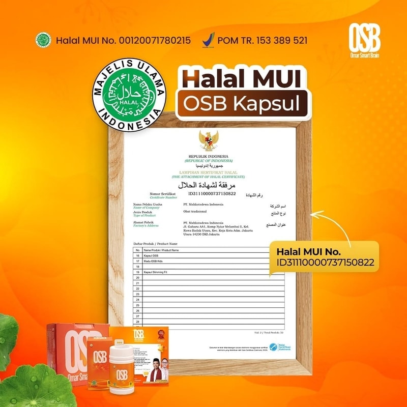 Halal MUI OSB