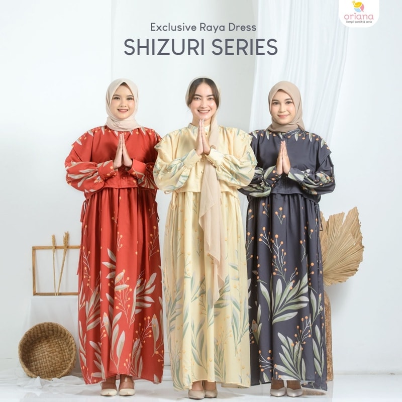 Exclusive Raya Dress: Shizuri Series